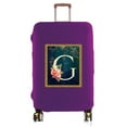 thumbnail image 3 of 18-32 Inch Large Capacity Travel Essential Bag with Flower Serie Print Pattern Travel Accessories Suitcase Dust Protection Cover 8flower H M, 3 of 6