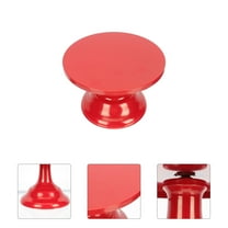 NIAIZEK Home Red Iron Cake Stand for Elegant Dessert and Cake Presentation