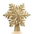 thumbnail image 2 of Christmas Tree Topper Lighted with 6 Projection Pattern, Built-in 360° LED Rotating Projector Christmas Tree Star for Christmas Tree Decorations, Gold, 2 of 6