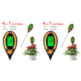 thumbnail image 1 of Kuymtek Medidor Humedad Digital 4 en 1 Pantalla LCD Apagado Automático para Plantas Interior Y Exterior, 1 of 7