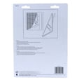thumbnail image 5 of Keeney Plastic Adhesive Splash Shield Standard Bathtub and Shower Water Guards, Pack of 2, White, 5 of 5