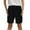 Black, variant on Women's Shorts Ladies Summer Solid Color Pocketed Casual High Waist Hot Cargo Short Pants Beige L