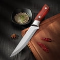thumbnail image 1 of Cuchillo de corte, cuchillo especial para huesos para matar cerdos, cuchillo afilado, cuchillo para cortar carne, chef, cuchillo afilado, acero fino alemán, matar ganado vacuno y ovino, 1 of 4