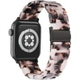 thumbnail image 2 of KOMI Band Replacement for Apple Watch 49mm 45mm 44mm 42mm 41mm 40mm 38mm Women Men Fashion Resin Wirstband Bracelet Strap for iWatch Ultra 2/1 Series 9 8 7 6 SE 5 4 3 2 1, 2 of 5