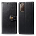 thumbnail image 2 of Allytech Samsung Galaxy S20 FE 5G Case, Premium PU Leather Folio Flip Wallet Case Cover with Credit Cards Slots Cash Holder Magnetic Closure Wallet Case for Samsung Galaxy S20 FE 5G, Black, 2 of 8