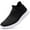 Black sock shoes, variant on HARVEST LAND Women Walking Shoes Casual Slip on Tennis Sneakers Comfort Yoga Athletic Gym Shoes for Ladies