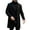Black, variant on Men's Trench Coat Buttoned Woolen Coat Woolen Coat Solid Color Men's Casual Trench Coat
