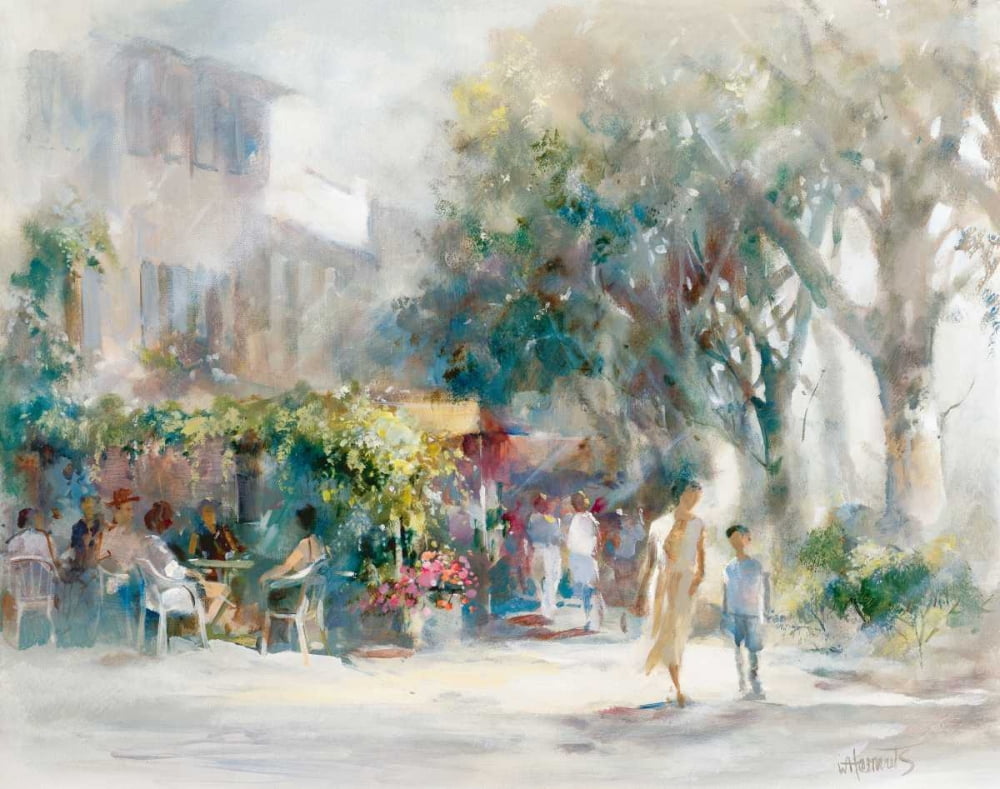 Willem Haenraets作 Haenraets, Willem 14x12 Black Modern Framed Museum Art Print