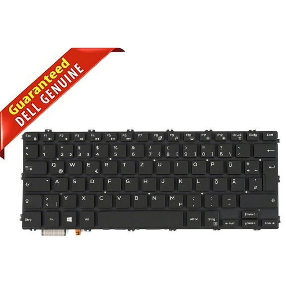 Pre-Owned Dell JWPXC Backlit Keyboard Dell Vostro 5581 5481 German