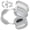 black gray, variant on Sleek And Light Headphone Guard With Enhanced Strength And Accurate Rim protect