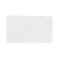 thumbnail image 2 of Better Trends Trier Collection 25% Cotton & 75% Polyester 24" x 40" Rectangle Bath Rug in White, 2 of 5