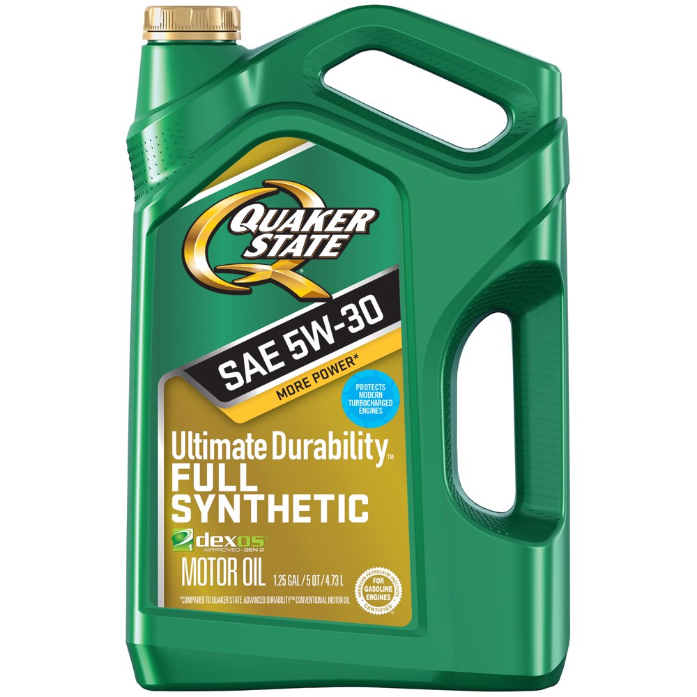 Quaker State Ultimate Durability 5W30 Full Synthetic Motor Oil, 5