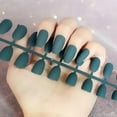 thumbnail image 3 of Consejos de uñas mate naturales Yuyangstore parche Nail Azul oscuro Tabletas de mejora de uñas, 3 of 4