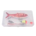 thumbnail image 3 of Robotic Swimming Fishing Bait Multi Jointed USB Rechargeable Electric Fishing Lure with LED Light and Propellers for Freshwater BL 2024, 3 of 4
