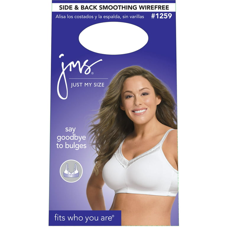 Women`s Side and Back Smoothing Wirefree Bra - Best-Seller, 1259 