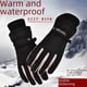 thumbnail image 5 of Guantes de esquí para mujer, de invierno, con pantalla táctil, acolchados de terciopelo, de algodón, cálidos, bonitos, para estudiantes, ciclismo, montañismo, impermeables, fríos y a prueba de viento, 5 of 6