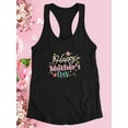 thumbnail image 3 of Mothers Day Scribble Letter Racerback Tank Women -Image by Shutterstock, Female Medium, 3 of 4