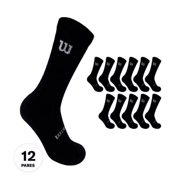 Calceta Wilson Para Hombre Unitalla 12 Pares