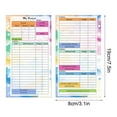 thumbnail image 3 of Household Budget Planner Notebook - Daily And Weekly Financial Accounting Book with Expense Tracking, 7.5 x 3.1 Inch, 3 of 7