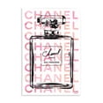 thumbnail image 5 of The Stupell Home Decor Collection Glam Perfume Bottle With Words Pink Black Oversized Wall Plaque Art, 5 of 5