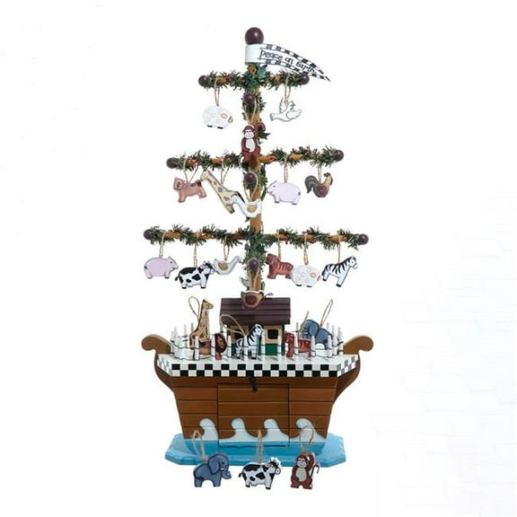 Kurt S. Adler N1061 21 in. Noahs Ark Table Piece