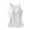 White, variant on tasrioml Women's Tank Top with Built-in Shelf Bra Casual Wide Strap Camisole Yoga Shirts Summer Basic Padded Workout Undershirt