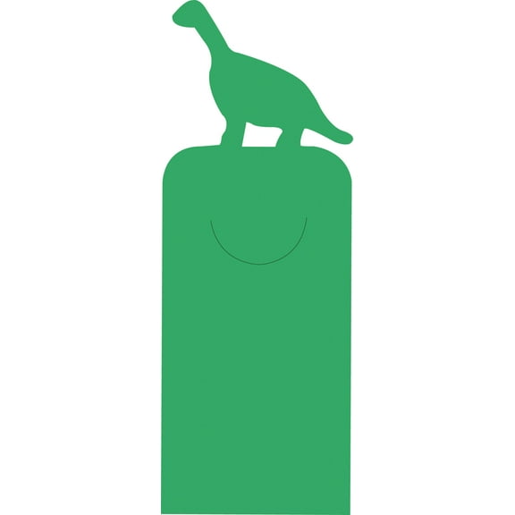 SHAPES ETC. Die-Cut Bookmarks - Dinosaur