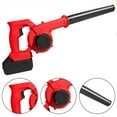 thumbnail image 2 of Cordless Leaf Blower - Lightweight Electric Mini Air Blower 2-in-1 Handheld Vacuum, 2 Batteries, Home Garden Car Cleaning, 21V, 2 of 9