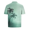 thumbnail image 4 of Zynviq Mans Shirts Business Golf Short Sleeve Hawaiian Graphic Button up Tennis Shirts Men Tops L, 4 of 5