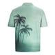 thumbnail image 4 of Blusa y camisa de manga corta con cuello vuelto para hombre, informal, de moda, de color liso, con botones, solapa y hebilla de gancho, camiseta de manga corta de poliéster para hombre., 4 of 5
