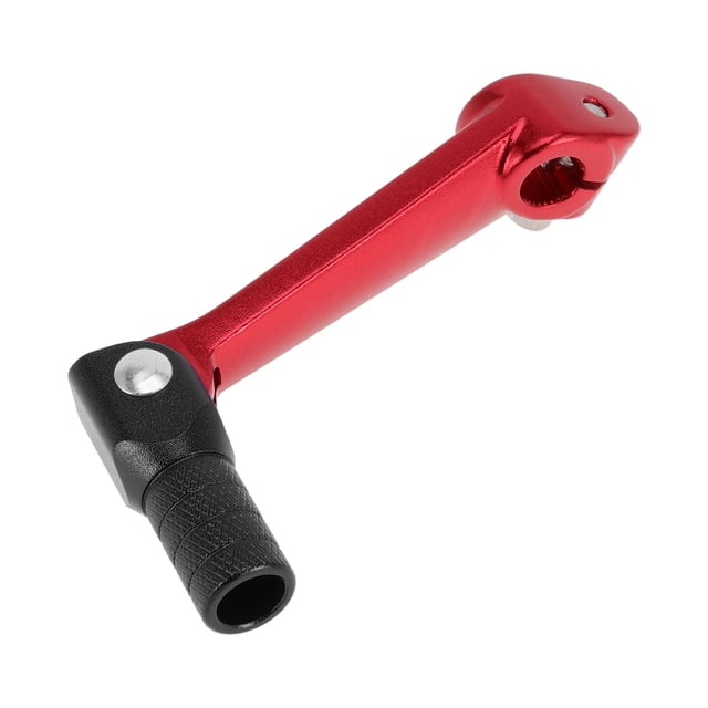 Palanca de cambio de marcha de motocicleta plegable para Bosuer M5, aleación de aluminio, palanca de cambio roja cabeza negra