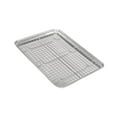 thumbnail image 4 of WeiLaiKeQi Baking Sheet with Rack Baking Pan for Family Gatherings Barbecue Restaurants 40.5cmx30.5cmx2.5cm, 4 of 9