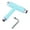 Mint Green, variant on Skateboards Roller Skate T Tool Electric Scooter Snowboard Wrench Adjusting Long Board Roller Wrench