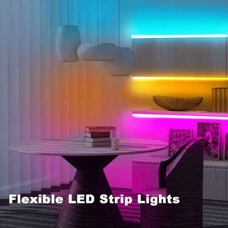 Phopollo waterproof led strip lights 5050 led lights for bedroom deals