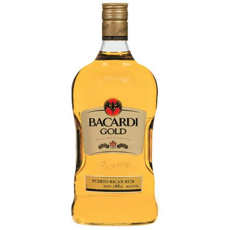 Bacardi Gold Rum, 1.75 L - Walmart.com