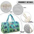 thumbnail image 2 of Garronmavis Large Quilted Duffle Bag for Women, Tropical Palm Tree Pattern Bag Weekender Bag Overnight Carry On Travel Bag with Luggage Sleeve for Gym, Travel, 2 of 2
