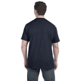 thumbnail image 6 of Gildan Men's DryBlend Pocket T-Shirt, Short Sleeve Crew Neck Casual Blank Tee, Navy, L, 6 of 6