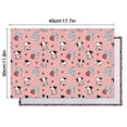 thumbnail image 6 of Pink Cow Milk Strawberry Pattern Summer Placemats Table Placemats Set Of 4-Linen Kitchen Washable Placemats Table Mats 11.8"x17.7" Non-Slip Heat Resistant, 6 of 6