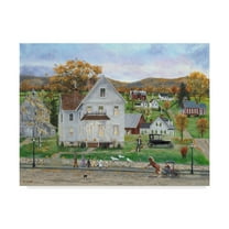 Trademark Fine Art 'Ghostly Arrival' Canvas Art by Bob Fair