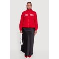 thumbnail image 3 of Women's Plus Size Not Now Embroidered Windbreaker, 3 of 5