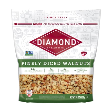 Diamond of California Finely Diced Walnuts, 10oz