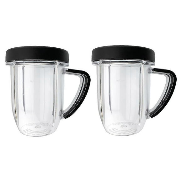 Replacement 30 Ounce Cup Jar, Compatible for Nutribullet, 2 Pack