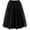 Z37Black, variant on Kids Long Tutu Skirts Flower Girl Tulle Party Maxi Skirt (4-12 Years) White 160
