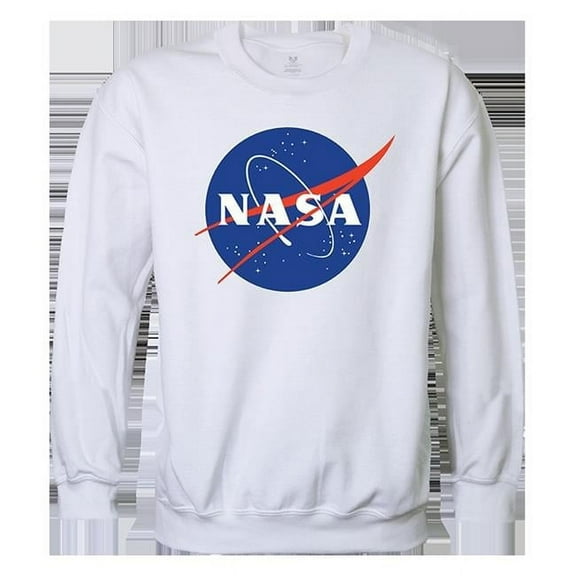 Meatball Graphic Crewneck Sweatshirt, White - Large
