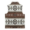 thumbnail image 5 of Uorisanigo Kids Full Zip Fleece Vest Sleeveless Southwestern Aztec Tribal Jacket Casual Lightweight Stand Up Collar Tank Tops Fall Winter Outfits Clothes Fashion Kids Outdoor Layering, 5 of 7