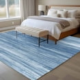 thumbnail image 4 of 6x9 Area Rugs for Living Room, Blue Grey Ombre Non Slip Area Rugs for Kitchen Bedroom Entryway, Modern Abstract Art Gradient Washable Carpet Runner Rug Floor Mats for Bedroom Home Decor, 4 of 9