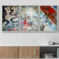 thumbnail image 2 of wall26 Framed Canvas Print Wall Art Set Rainbow Graffiti &amp; Street Art Collage Abstract Shapes Illustrations Modern Art Chic Colorful Ultra for Living Room, Bedroom, Office - 16"x24"x3 W, 2 of 5
