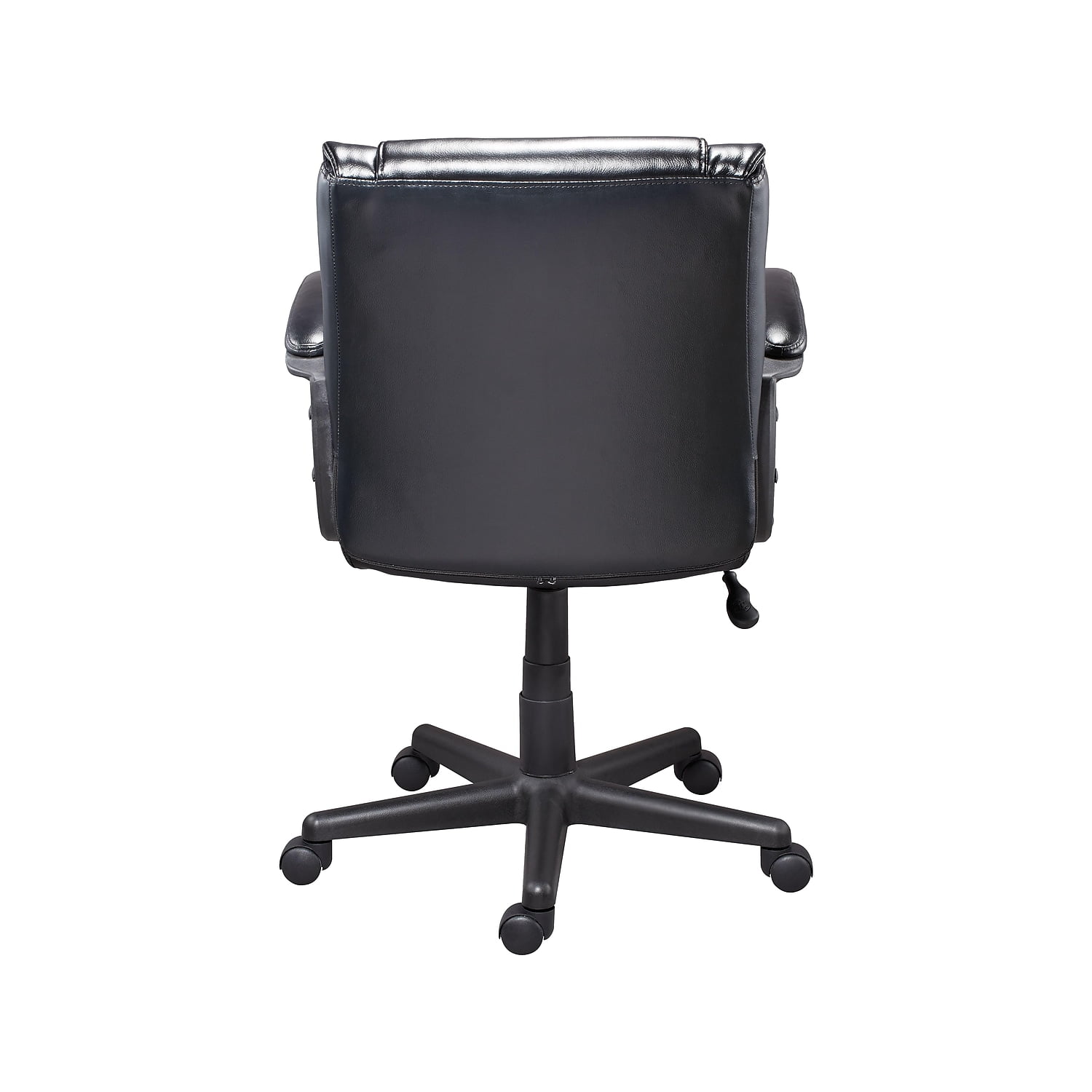 Staples Montessa II Luxura Managers Chair Black 272067 - Walmart.com
