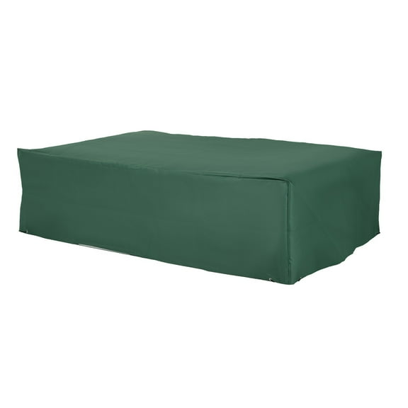 Patio Umbrellas 97" x 65" x 26" Heavy Duty Outdoor Sectional Sofa Cover, Waterproof Patio Furniture Cover for Weather Protection, Dark Green,Market Umbrellas