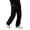14# Black, variant on Cargo Pants for Men Elastic Drawstring Waist Wide Leg Street Trouser With Multi Utility Pockets Fall Loose Baggy Sweatpants Royal Blue M